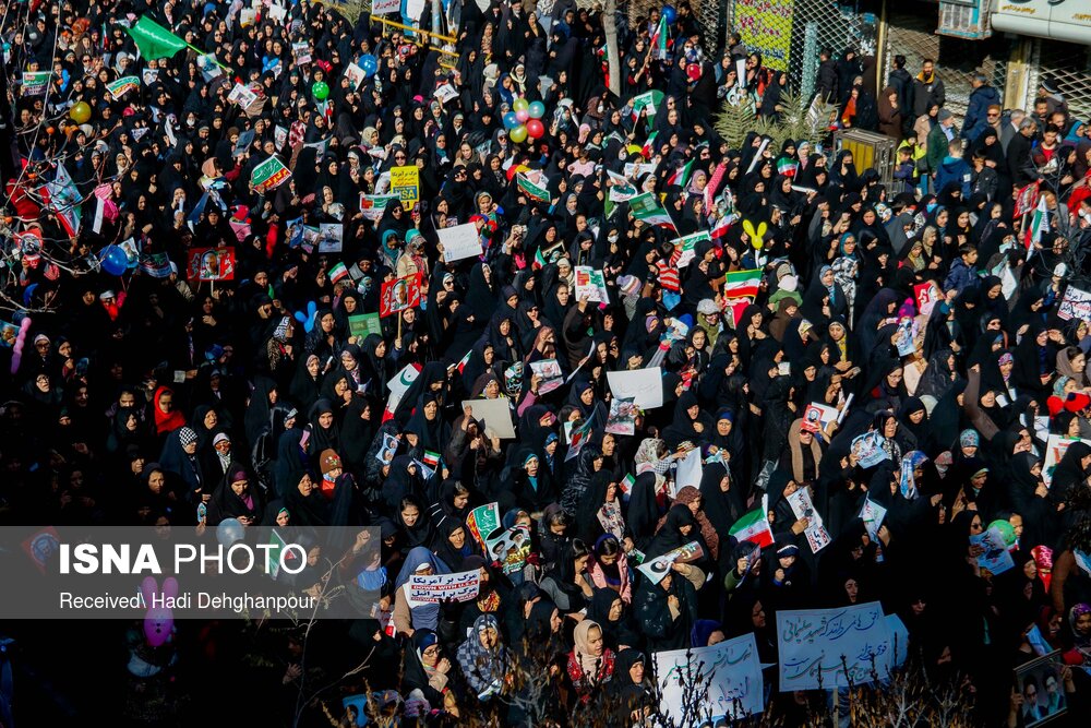 راهپیمایی ۲۲ بهمن در سبزوار