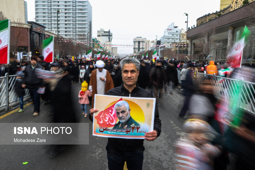 راهپیمایی ۲۲ بهمن در مشهد