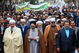 راهپیمایی ۲۲ بهمن در خواف