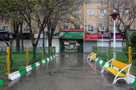 تعطیلی بازارهای مشهد در پی شیوع کرونا ـ میدان هفده شهریور