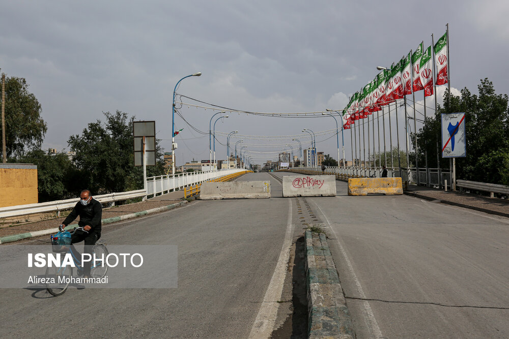اهواز، نوروز ۹۹ - ورودی پل نادری