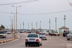 وضعیت  خیابان ساحلی  بوشهر در زمان انتشار ویروس کرونا و تعطیلات نوروز/بوشهر نوروز ۹۹
