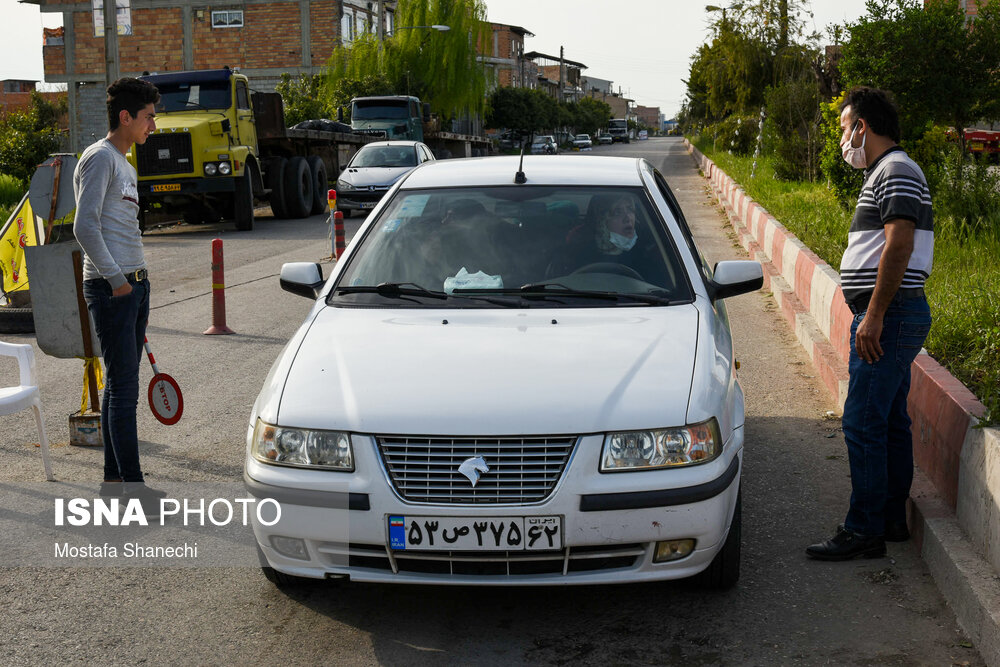 اجرای طرح ممنوعیت تردد خودروها در ساری