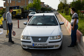 اجرای طرح ممنوعیت تردد خودروها در ساری