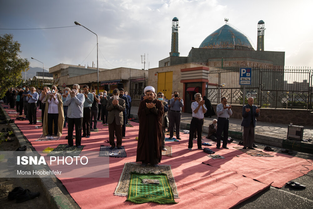 اقامه نماز عیدسعید فطر -شهرک اکباتان