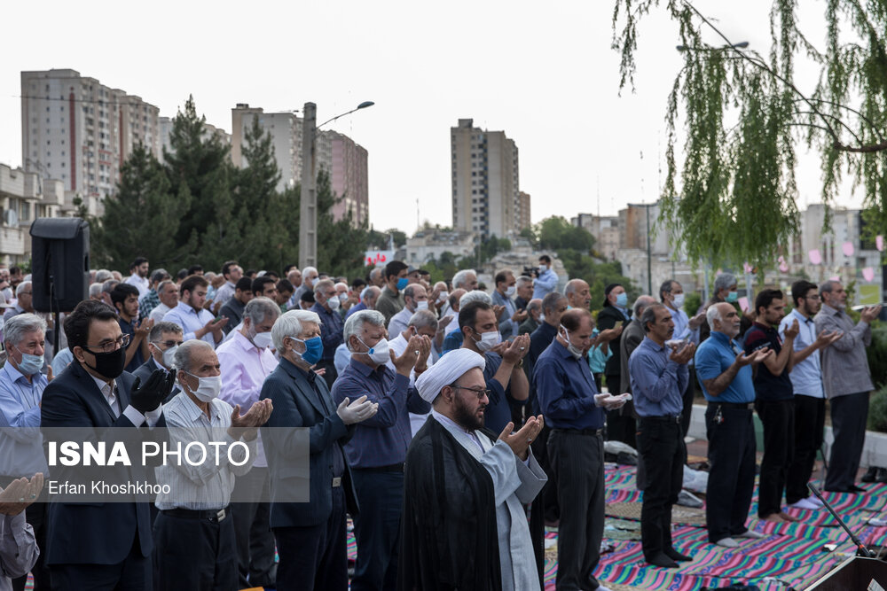 اقامه نماز عید سعید فطر - میدان بهرود