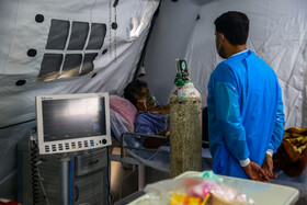 بیمارستان صحرائی کووید ۱۹ شهید فاطمی بندرعباس
