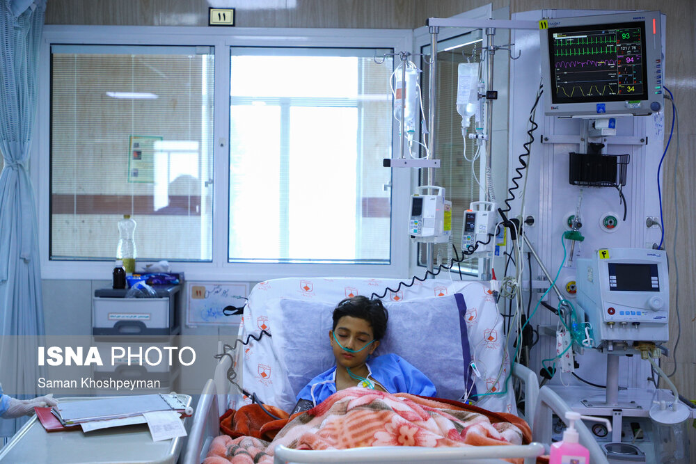 بیمارستان امین اصفهان در وضعیت سیاه کرونایی!