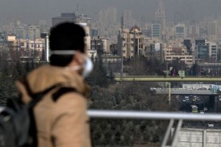 هوای تهران در آستانه ورود به شرایط ناسالم