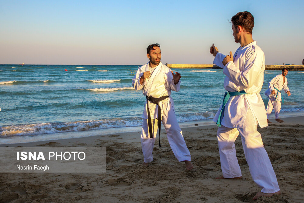 اردوی تیم ملی کاراته در کیش
