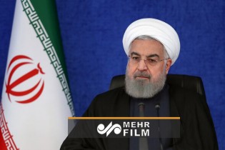 حمله تند روحانی به رئیس جمهور سابق آمریکا