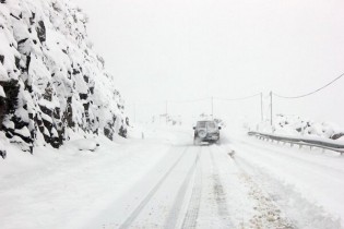 هراز مسدود شد/ بارش برف در راه‌های مازندران