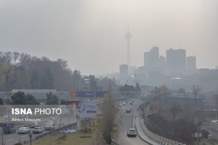 تداوم آلودگی هوای ‌پایتخت طی امروز