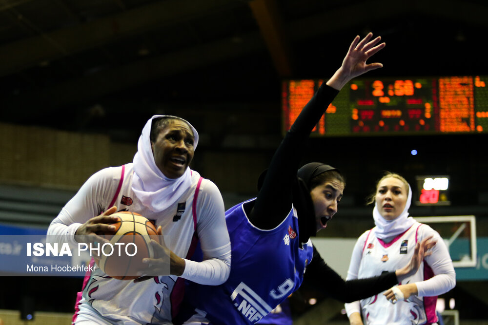 دیدار رده بندی لیگ برتر بسکتبال زنان ،تیم های نارسینا و پالایش نفت آبادان