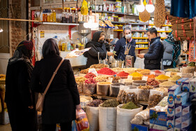 بازار تاریخی ارومیه در نوروز۱۴۰۰