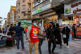 خیابان سلمان فارسی اهواز در نوروز ۱۴۰۰