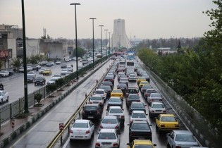 وضعیت ترافیکی شهر تهران در پنجمین روز از تعطیلات شش روزه