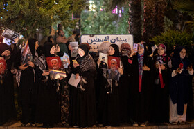 جشن مردم تهران پس از حملات حماس به رژیم صهیونیستی