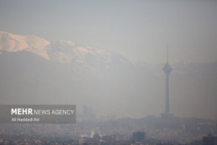 افزایش شاخص ذرات معلق در هوای پایتخت/ تهران نارنجی شد