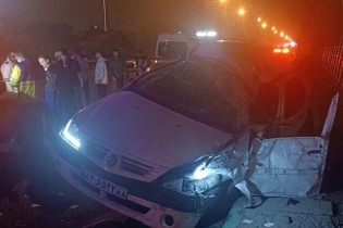 حادثه مرگبار برای ال۹۰ درپی رانندگی با سرعت غیرمجاز در بزرگراه حکیم