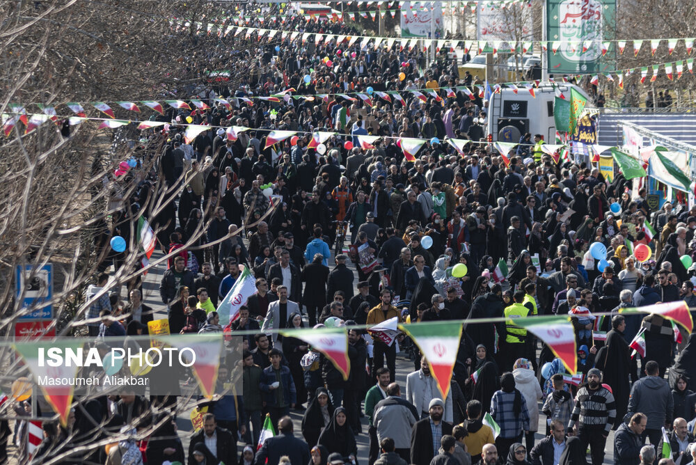 راهپیمایی ۲۲ بهمن ۱۴۰۲ در سراسر کشور - کرج