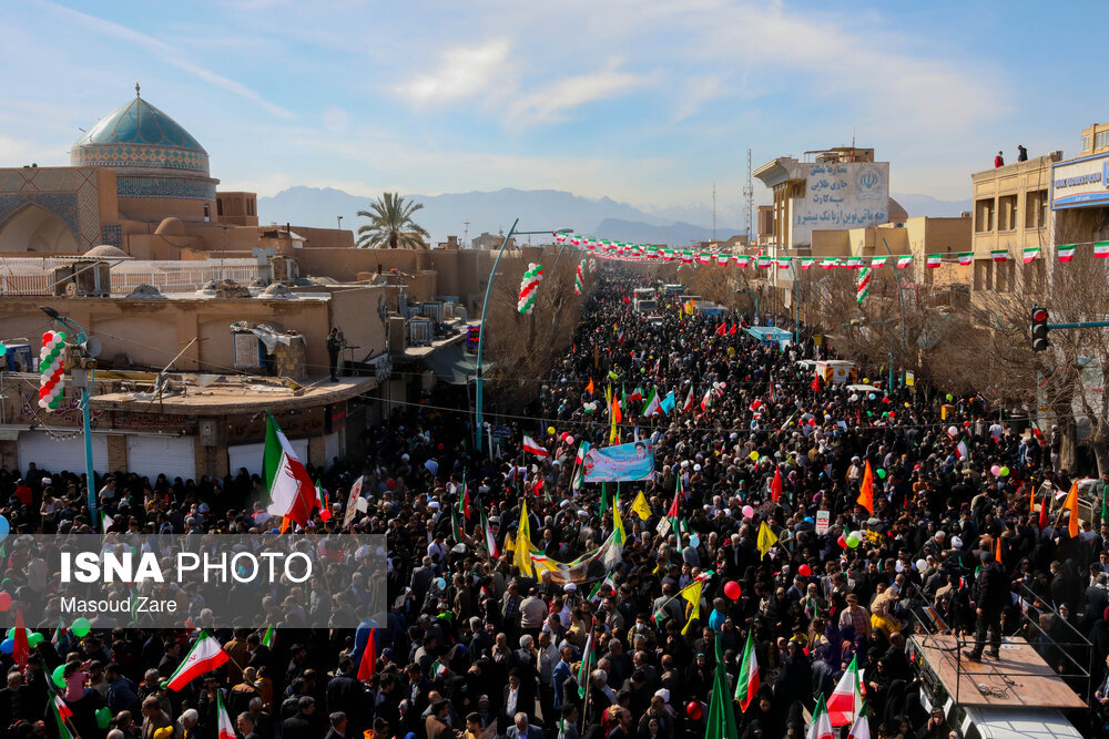 راهپیمایی ۲۲ بهمن ۱۴۰۲ در سراسر کشور - یزد