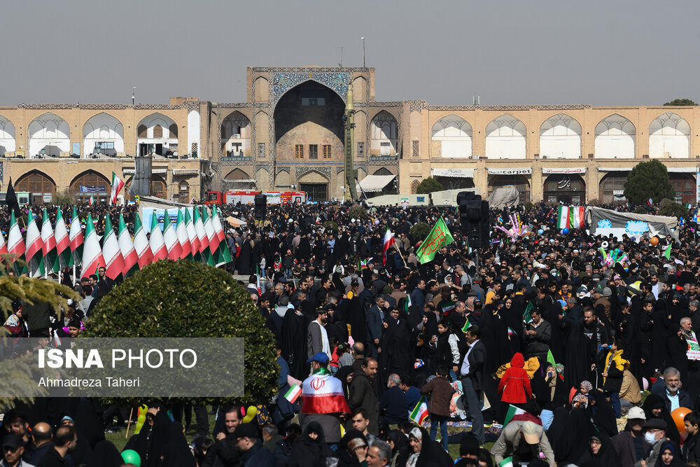 راهپیمایی ۲۲ بهمن ۱۴۰۲ در اصفهان