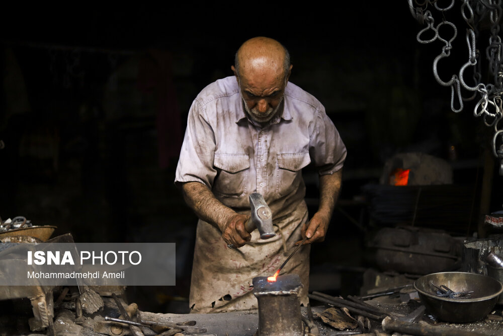 غلامرضا دزفولیان، آخرین بازمانده آهنگران بازار قدیم دزفول
