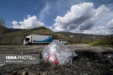 تصاویر / زباله های رها شده در پارک ملی گلستان