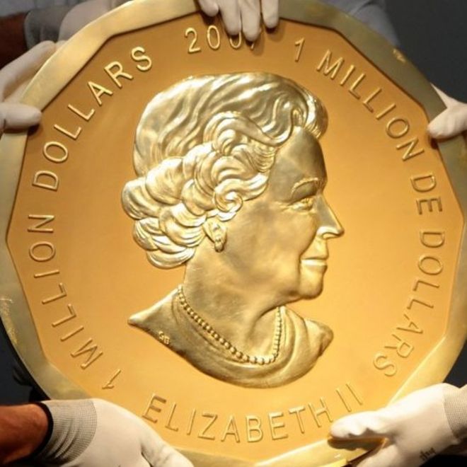 سارقان سکه طلای صد کیلویی را آب کردند