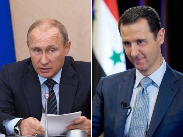 نامه پوتین به بشار اسد