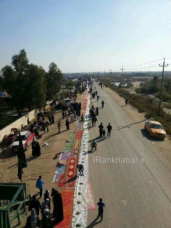 بزرگترين سفره جهان برای زائرین اربعین