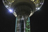 تصاویر/ پخش اذان سه بعدی روی برج میلاد  <img src="/images/picture_icon.gif" width="16" height="13" border="0" align="top">