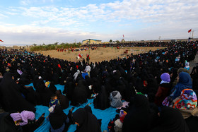 اجرای تعزیه امام حسین (ع) در روستای تاریخی اریسمان شهرستان نطنز استان اصفهان