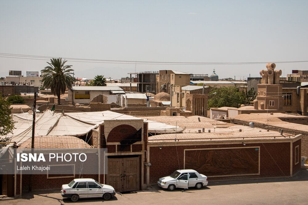 برپایی چادرعزا در خانه حاج «رشید» سیرجان