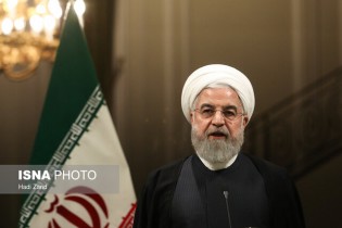 روحانی: ایران در برابر توطئه‌ها و تحریم‌ها به زانو در نمی‌آید