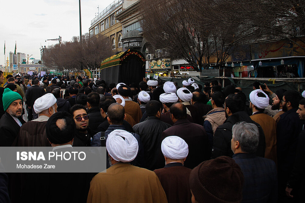 مراسم تشییع پیکر آیت‌الله سید محمد مهدی خلخالی