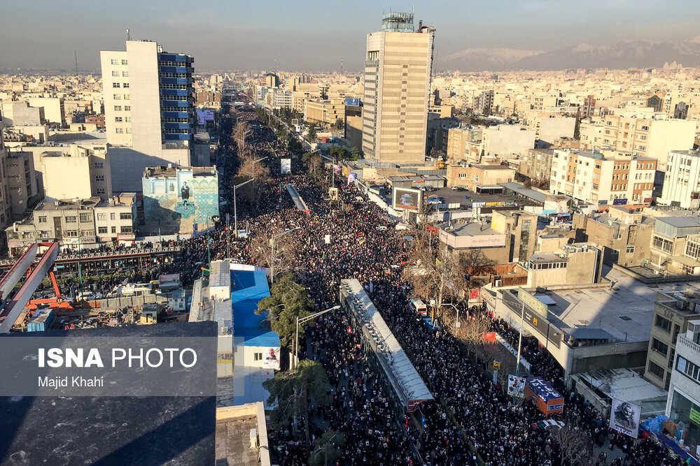 استقبال تهران از شهدای مقاومت