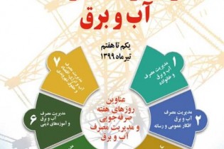 مراقب آب و برق باشید