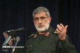 سردار قاآنی: استخوان‌های دشمن در حال خرد شدن است