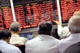 بورس قرمز پوش شد