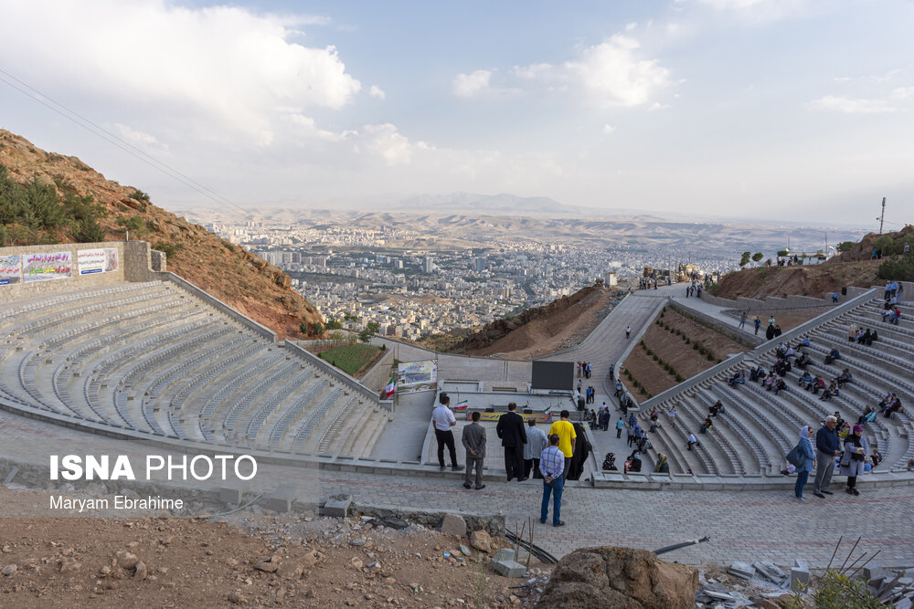 افتتاح بزرگترین آمفی تئاتر روباز شمالغرب کشور