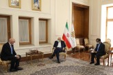 خداحافظی سفیران بلاروس، انگلیس و فنلاند با ظریف