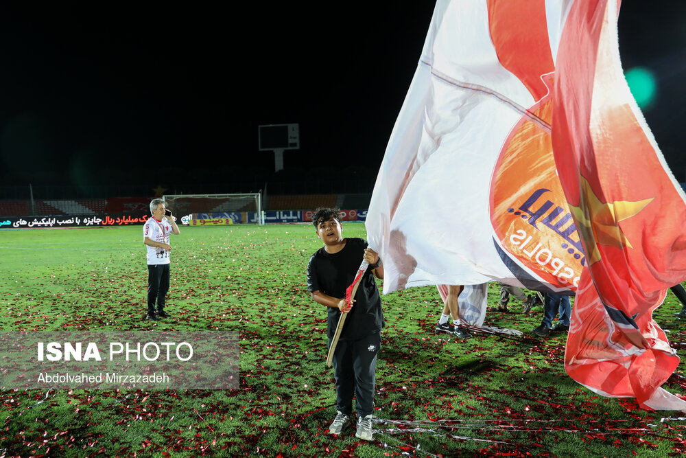 جشن قهرمانی پرسپولیس در لیگ برتر فوتبال