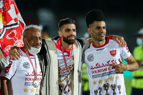 جشن قهرمانی پرسپولیس در لیگ برتر فوتبال