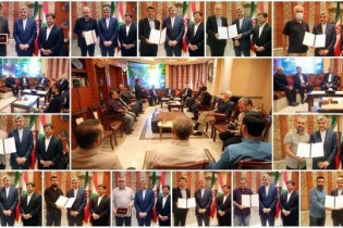 تجلیل از خبرنگاران ایرانی مقیم لبنان