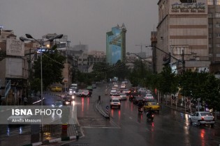رگبار ‌پراکنده در استان تهران تا سه‌شنبه/ کاهش کیفیت هوای ‌پایتخت طی امروز