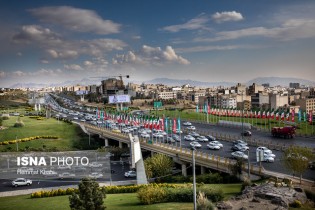 افزایش کیفیت هوای تهران در پی بارش های پاییزی