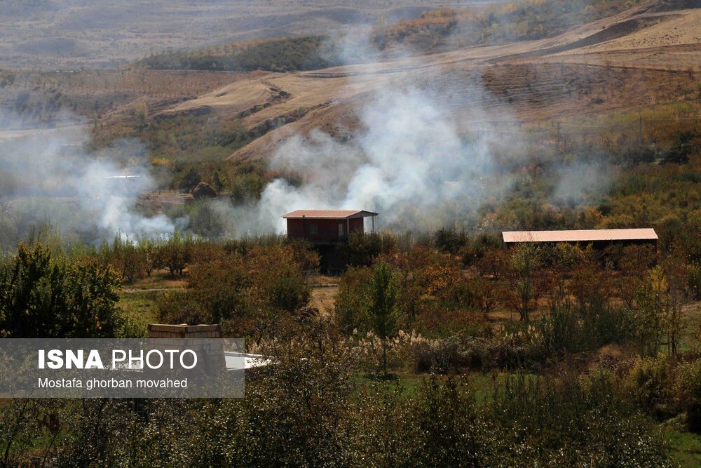 پاییز هزار رنگ در مناطق روستایی و عشایری اهر