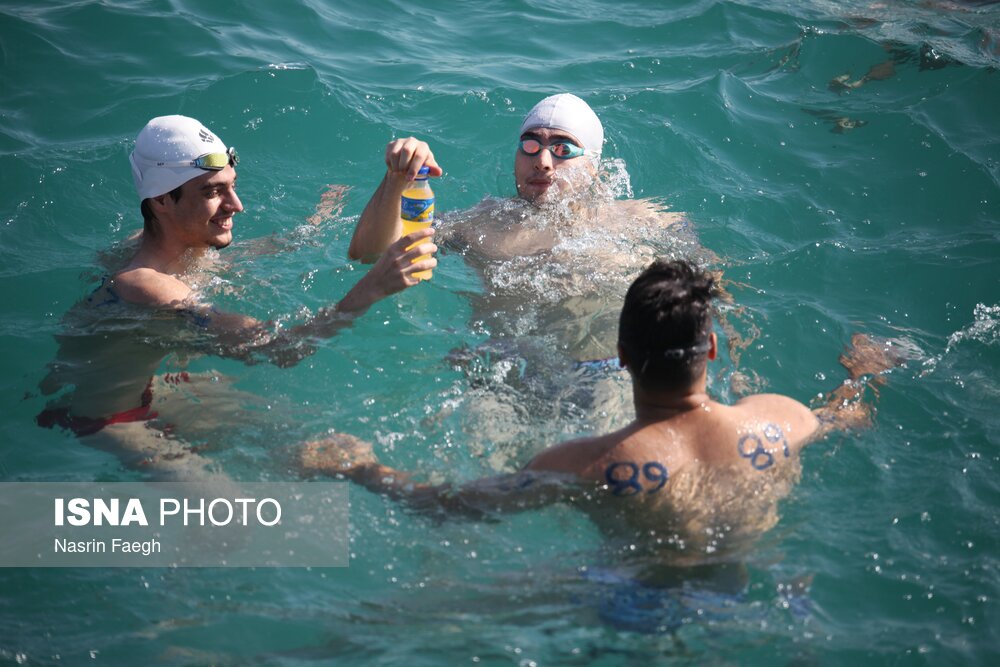 مسابقات شنای آب‌های آزاد در کیش